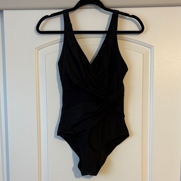 Women Mesh Tummy Control One Piece Swimsuit Push Up Bathing Suit - Picture 1 of 6